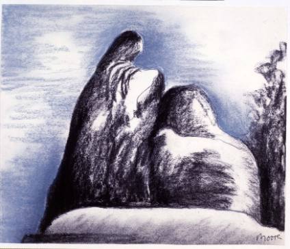 Mountain (Reclining Woman)