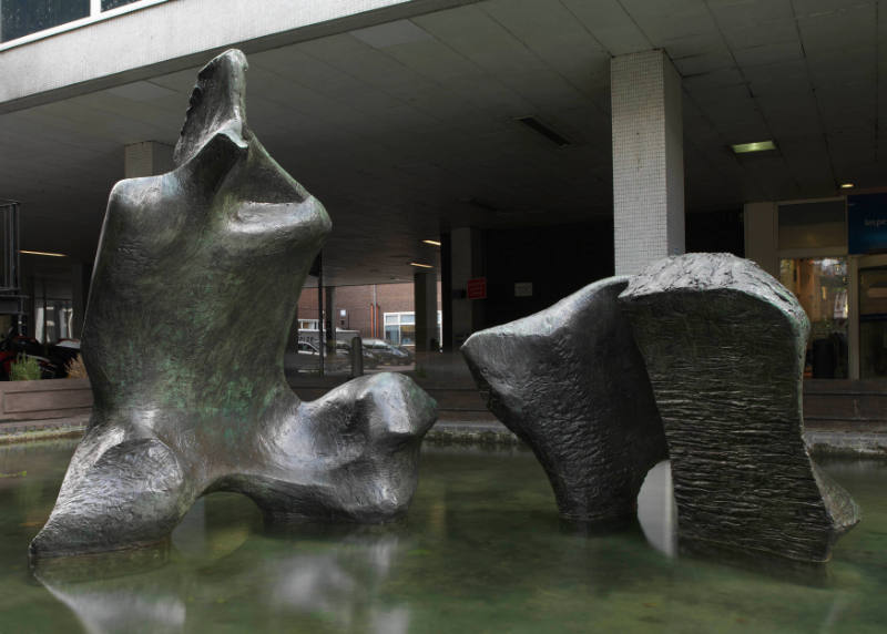 Working Model for Reclining Figure (Lincoln Center)