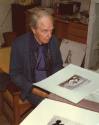 Henry Moore in 1978 with CGM 450