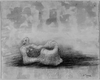 Idea for Carving: Reclining Figure