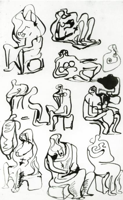 Ideas for Sculpture: Seated and Reclining Figures