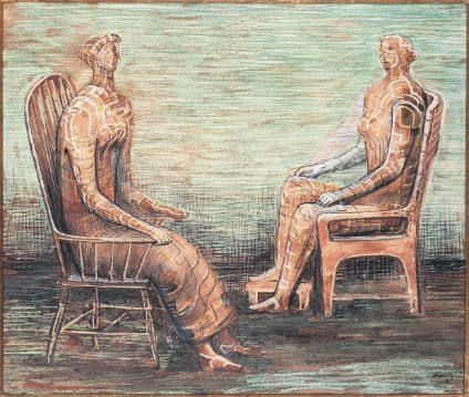 Two Seated Women