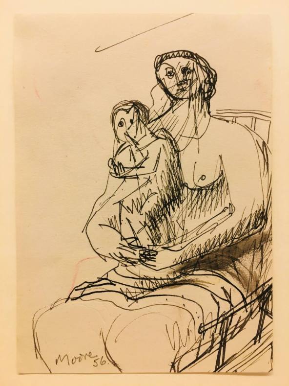 Seated Mother and Child