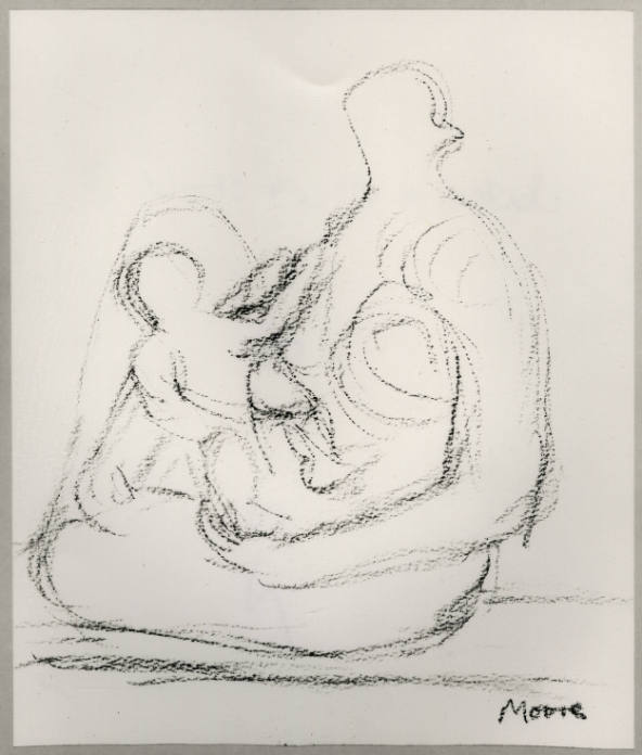 Seated Mother and Child II