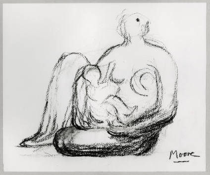 Seated Mother and Child III