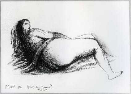 Reclining Nude (after Titian)