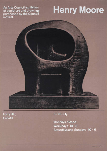 Henry Moore  
An Arts Council exhibition of sculpture and drawings purchased by the Council in 1963