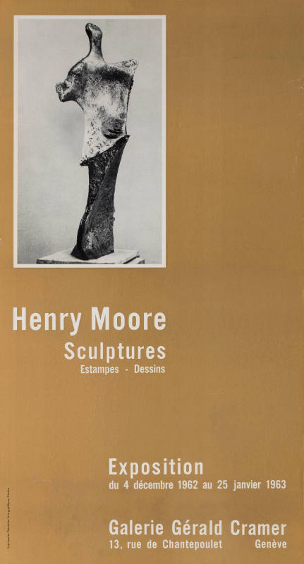 Henry Moore
Sculptures
Estampes - Dessins