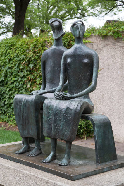 King and Queen – Works – Henry Moore Artwork Catalogue