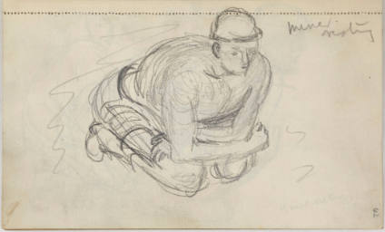 Miner Resting