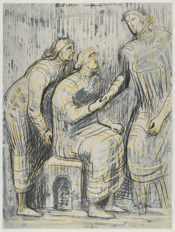 Three Female Figures