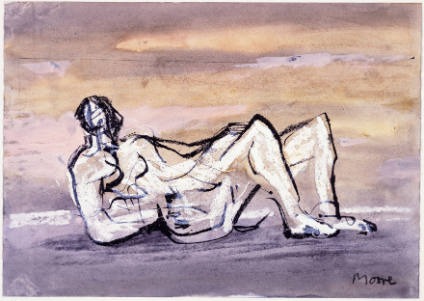 Reclining Figure: Idea for Sculpture