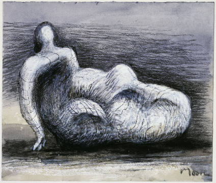 Reclining Figure: Idea for Sculpture