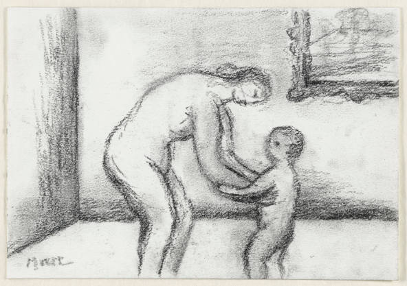 Mother and Child in an Interior