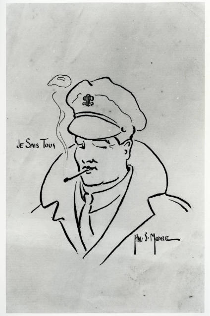 Self-Portrait (Head and Shoulders) in Army Uniform