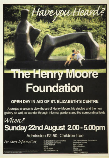 The Henry Moore Foundation Open Day in Aid of St. Elizabeth's Centre