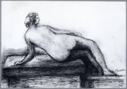 Reclining Nude: Back View