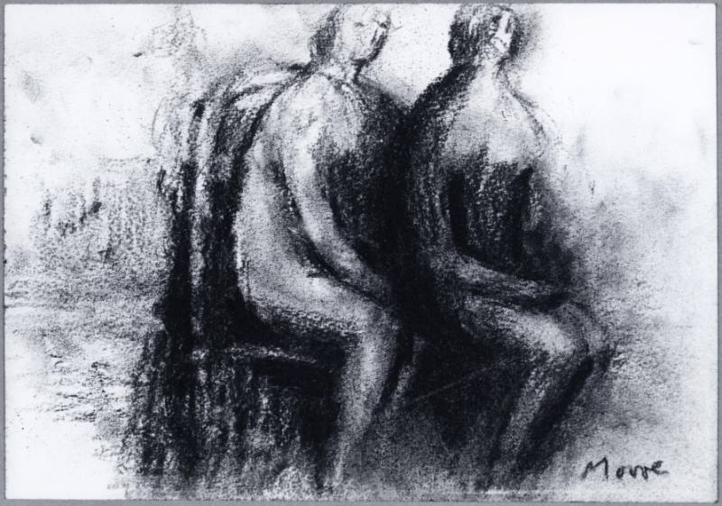 Two Seated Women II