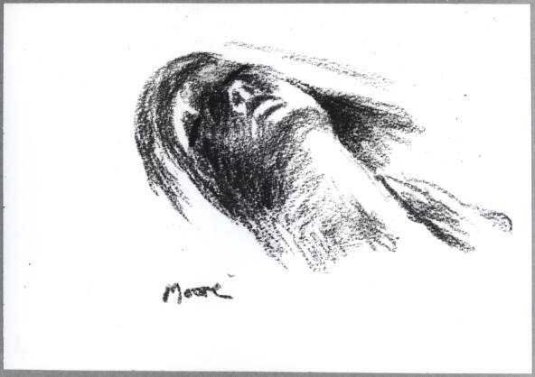 Head of Sleeping Woman I