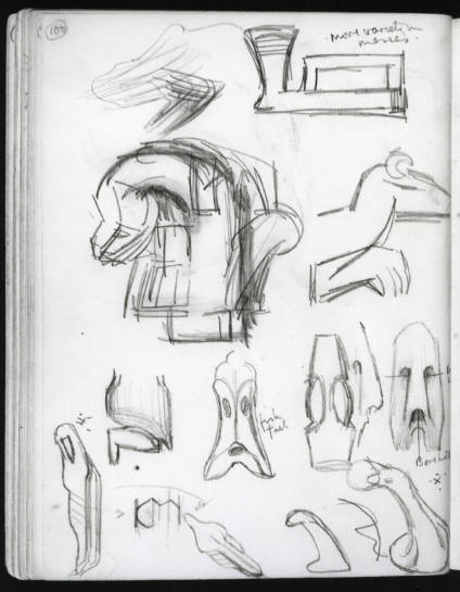 Studies of Sculpture in the British Museum