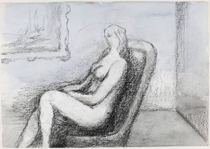 Seated Girl in an Interior