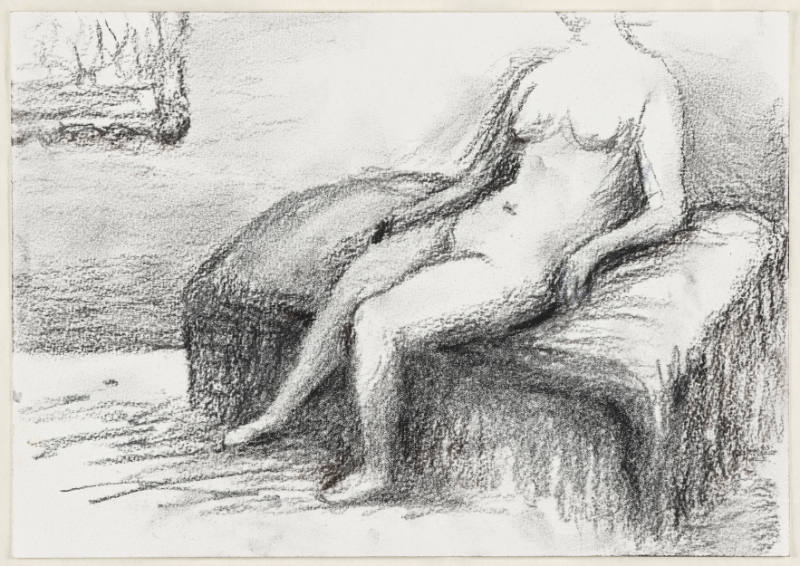 Seated Nude in an Interior