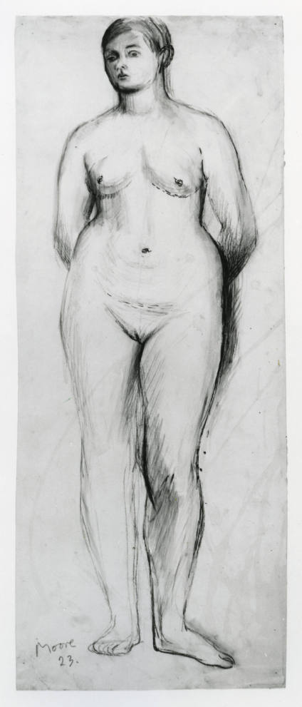 Standing Female Nude