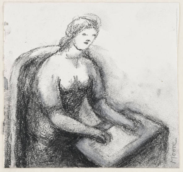 Girl at Desk