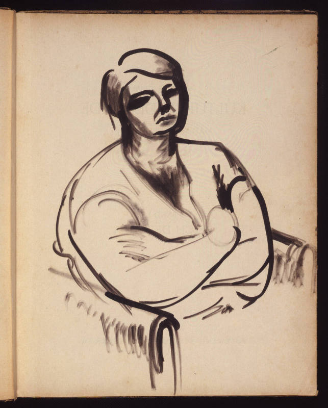 Seated Female Figure