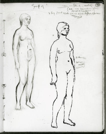 Two Standing Figures