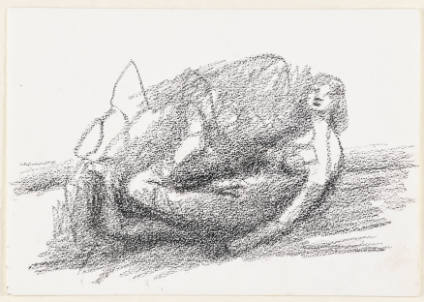 Reclining Figure with Legs in Air