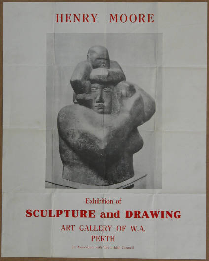 HENRY MOORE
Exhibition of SCULPTURE and DRAWING