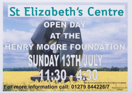 St Elizabeth's Centre
Open Day at The Henry Moore Foundation
