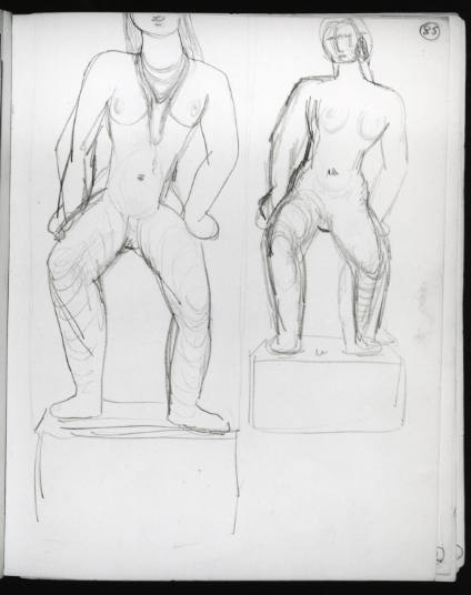 Two Standing Figures