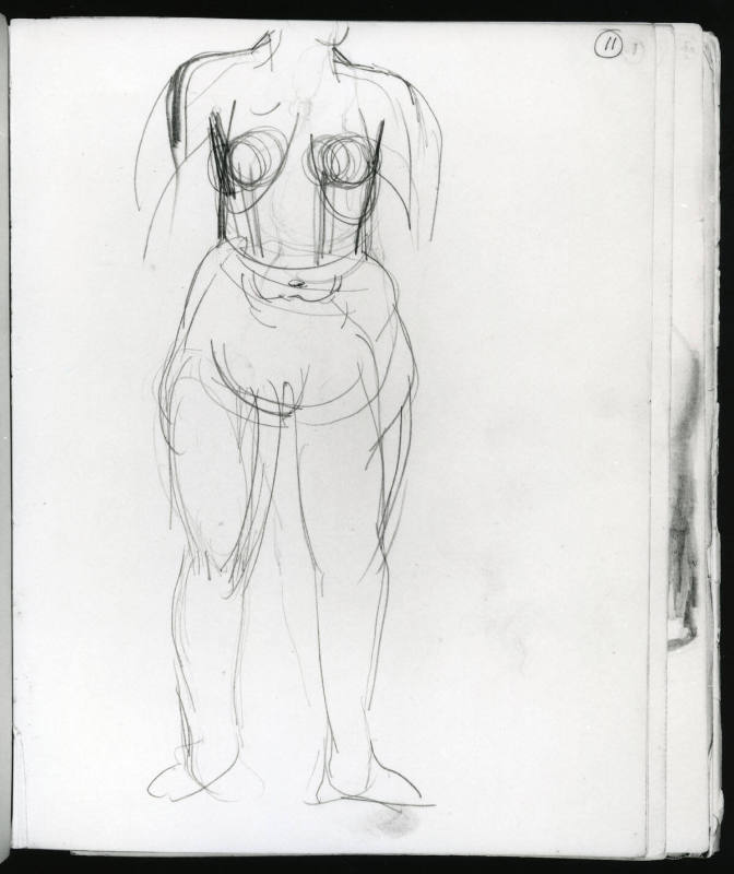 Headless Standing Female Nude