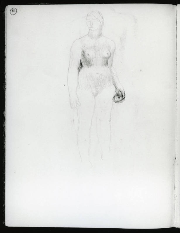 Standing Female Nude