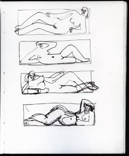 Four Reclining Figures