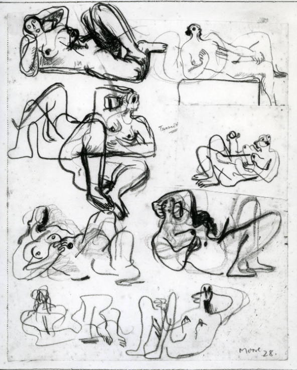 Ideas for Sculpture: Eight Reclining Figures