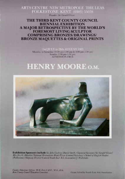 THE THIRD KENT COUNTY COUNCIL BIENNIAL EXHIBITION
HENRY MOORE O.M.