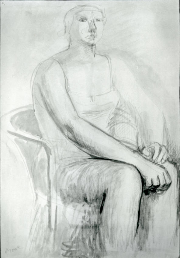 Seated Figure in Armchair