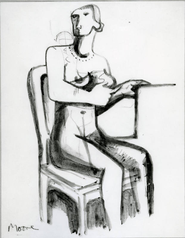 Seated Nude