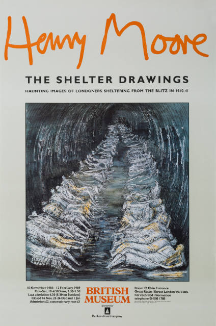 Henry Moore THE SHELTER DRAWINGS 
HAUNTING IMAGES OF LONDONERS SHELTERING FROM THE BLITZ IN 1940-41