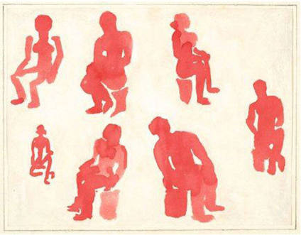 Seated Figure Studies