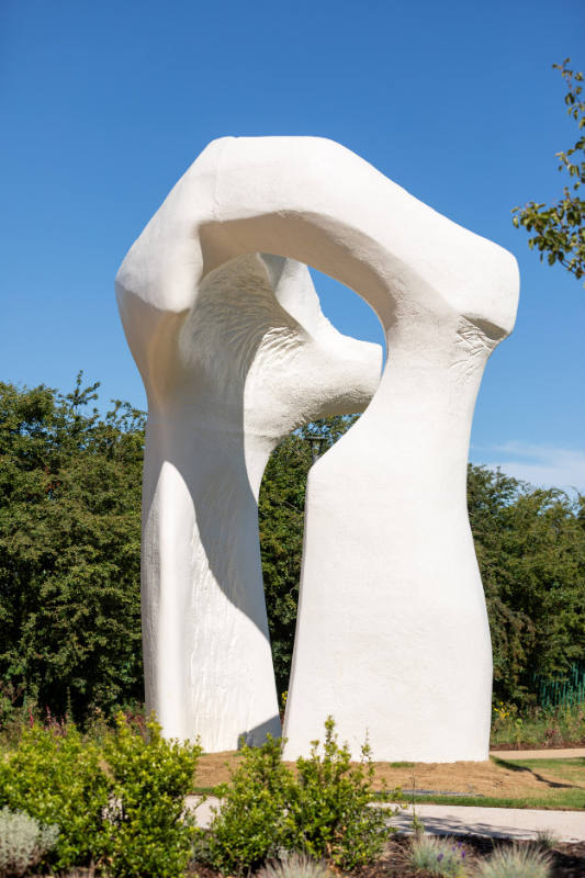 'The Arch' on display at Waltham Forest, London, in 2024. Photo credit: Jenna Selby and Waltham…