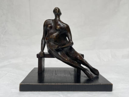 Maquette for Seated Woman