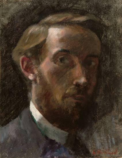 Edouard Vuillard self-portrait, aged 21, 1889
courtesty of NGA 1995.47.15