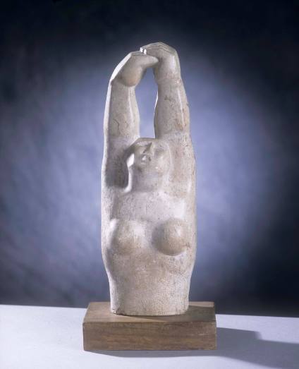 Woman with Upraised Arms