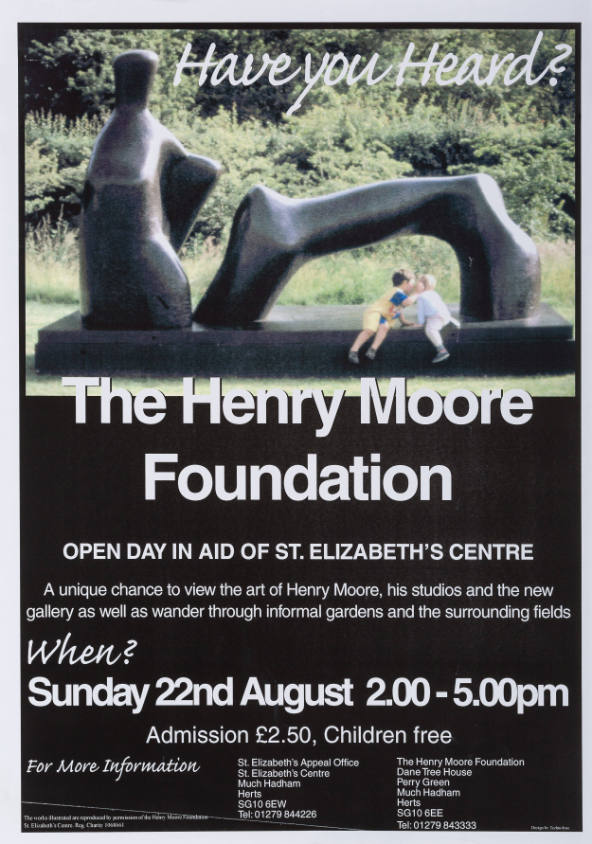 The Henry Moore Foundation Open Day in Aid of St. Elizabeth's Centre