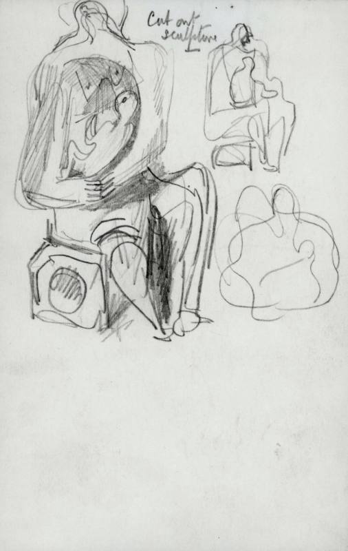 Seated Mother and Child