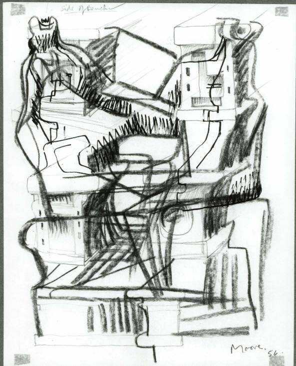 Two Seated Figures